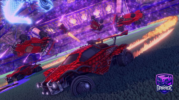A Rocket League car design from Rainy_ZA