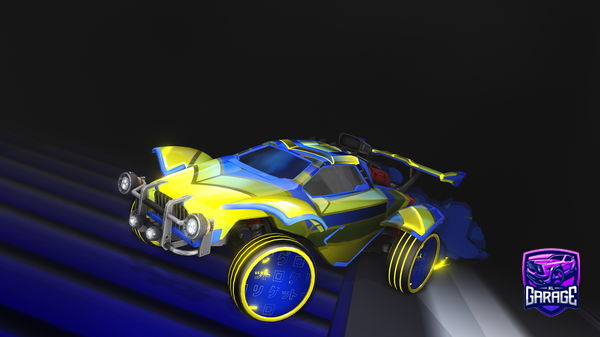 A Rocket League car design from MrRogers143