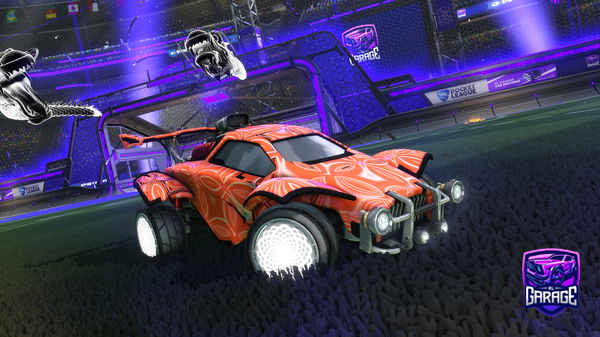 A Rocket League car design from jgibbo23