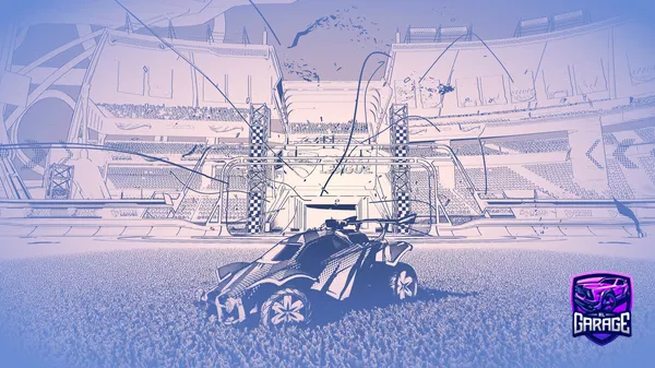 A Rocket League car design from cgoin