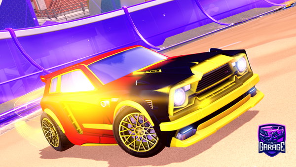 A Rocket League car design from rayle