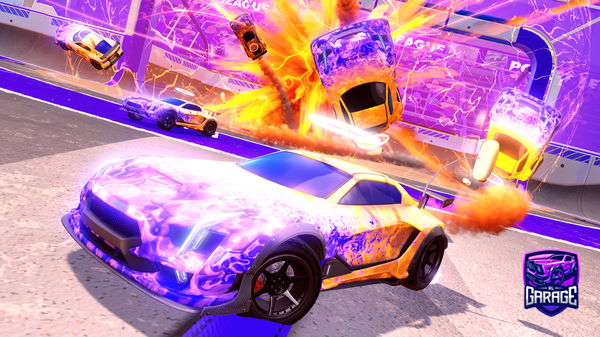 A Rocket League car design from RiccardoFassi