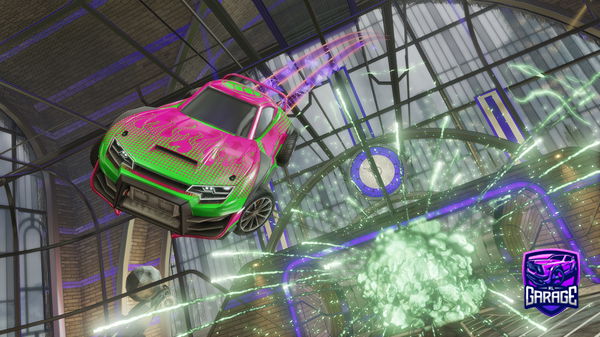 A Rocket League car design from dinogod444