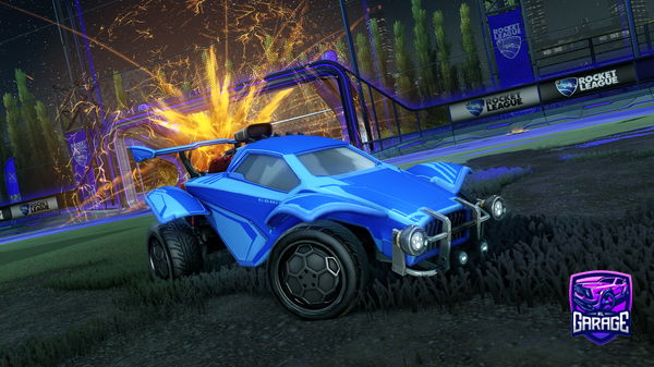 A Rocket League car design from SaManbinman123
