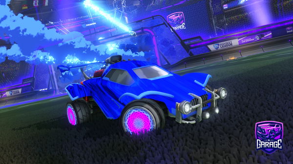 A Rocket League car design from DH_IS_A_SWEAT