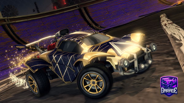 A Rocket League car design from pk28_21