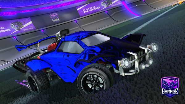 A Rocket League car design from PsnCQS_xander