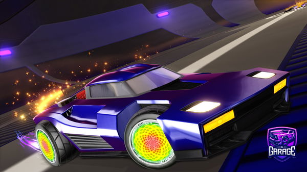 A Rocket League car design from Evound