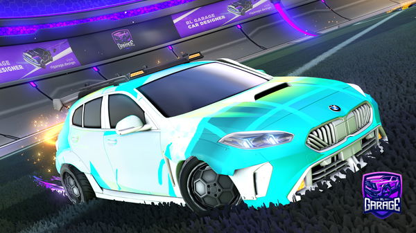 A Rocket League car design from BACK_35