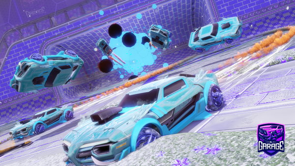 A Rocket League car design from kluci_koci