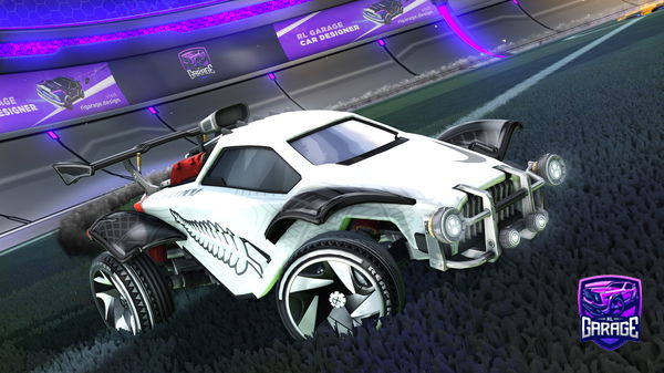 A Rocket League car design from LeHei21