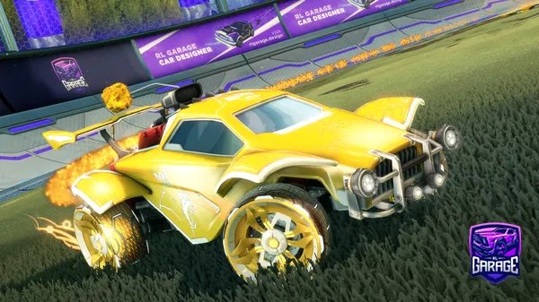 A Rocket League car design from Stealth_crystal9