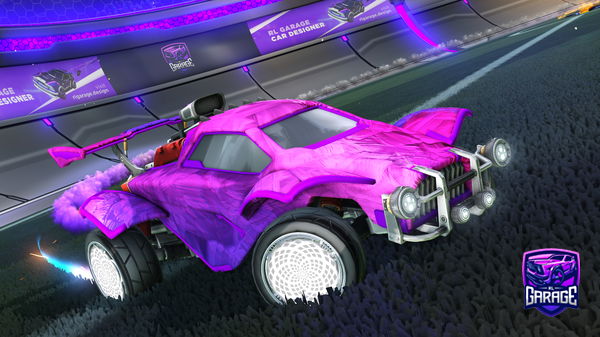 A Rocket League car design from CrazyRedTail