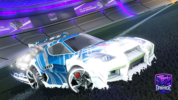 A Rocket League car design from arcragg