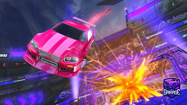 A Rocket League car design from HighlyExaltd