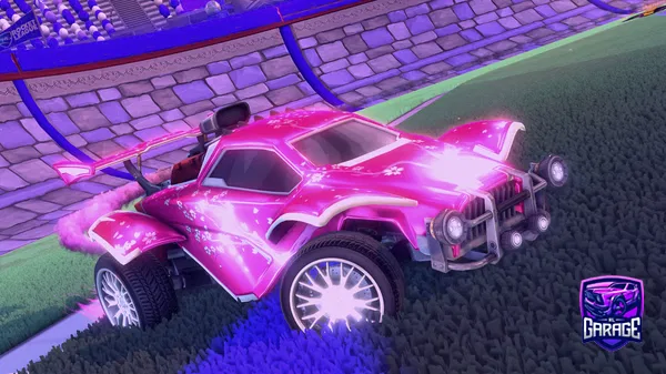 A Rocket League car design from floopdafinn