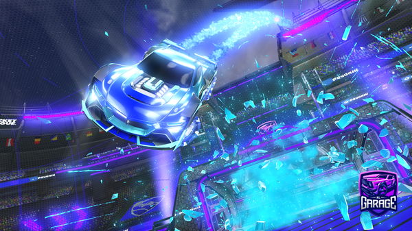 A Rocket League car design from Illeztkilla