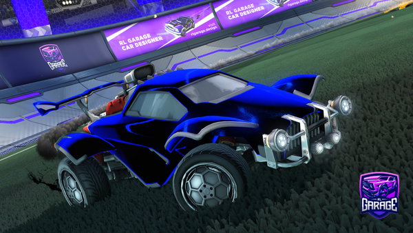 A Rocket League car design from ay775