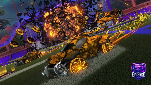 A Rocket League car design from SolveMisterEase
