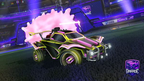 A Rocket League car design from DarkCharxDesigns