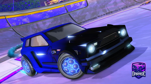 A Rocket League car design from ItsErrex