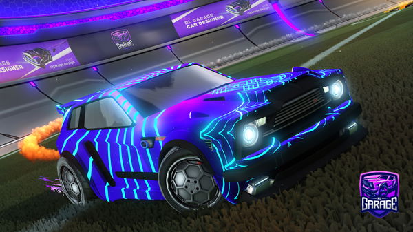 A Rocket League car design from syntrixontt