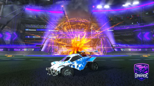 A Rocket League car design from bigbozo