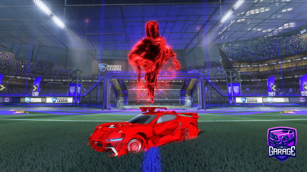 A Rocket League car design from MakakaSaratovskaya