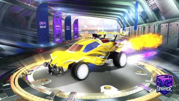 A Rocket League car design from dxkb