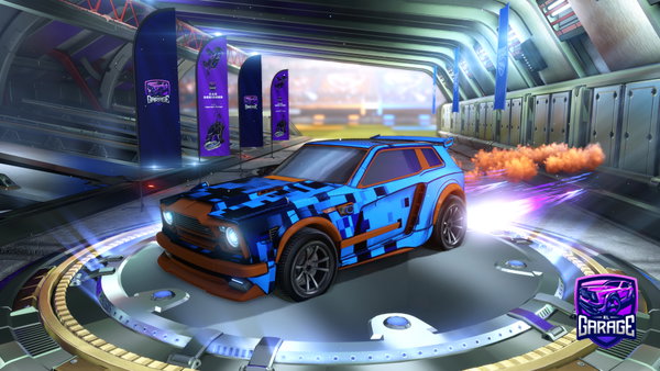 A Rocket League car design from rxul_2707