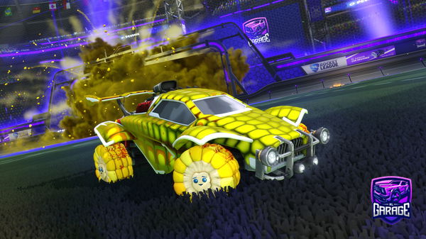 A Rocket League car design from DiegutchoRL