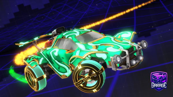 A Rocket League car design from Niko21