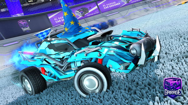 A Rocket League car design from avX_Galaxy