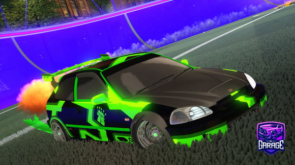 A Rocket League car design from Joyryde