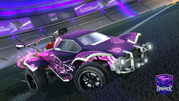 A Rocket League car design from br3cci144