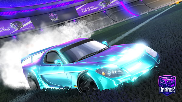 A Rocket League car design from FullWarrior