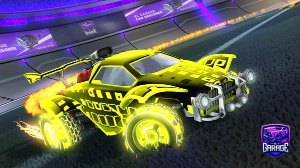 A Rocket League car design from im_king_kota_