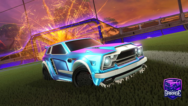A Rocket League car design from Krotes_Otsutski