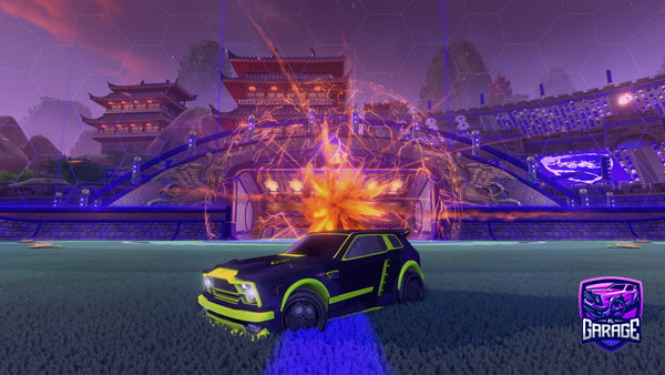 A Rocket League car design from Zalbenz