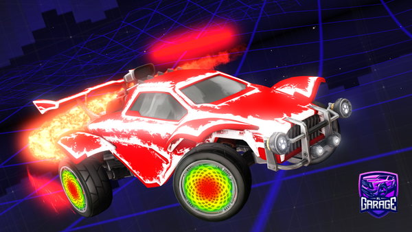 A Rocket League car design from kdkdhf