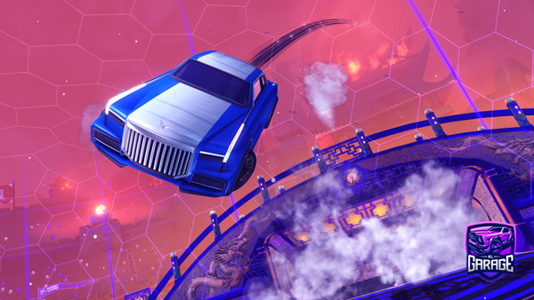 A Rocket League car design from ClownMadX