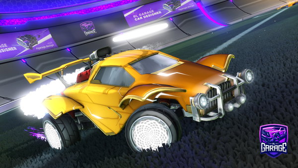 A Rocket League car design from pinginosaliente