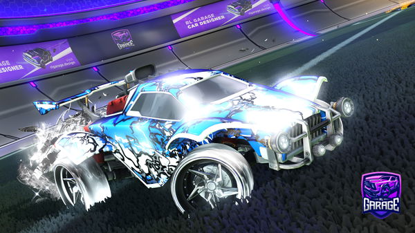 A Rocket League car design from DolusArprego