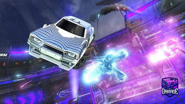 A Rocket League car design from Wildcat113744
