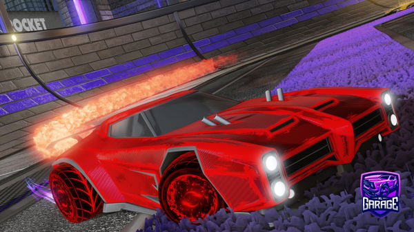 A Rocket League car design from Alitv