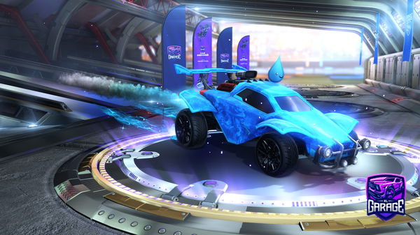 A Rocket League car design from itsFoguinho