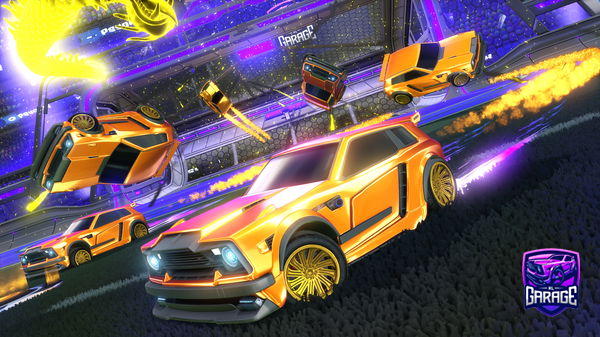 A Rocket League car design from Pikapixelll