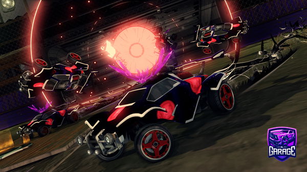 A Rocket League car design from Octag8nn