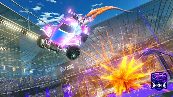 A Rocket League car design from M-_-troller