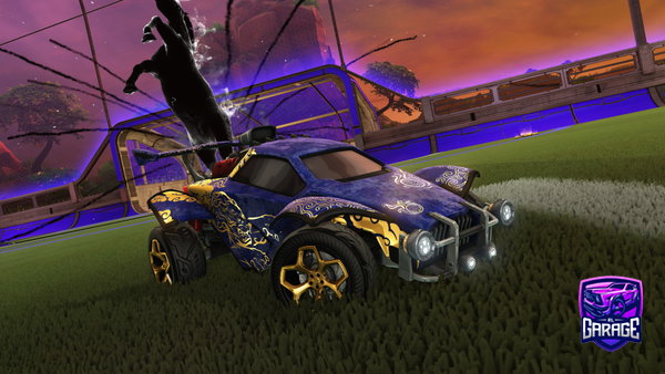 A Rocket League car design from TheCandyman714